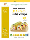 NewGem Mango Sushi Wraps, Gluten Free, Paleo, Vegan, Keto Friendly, Low Calorie Sushi Wrap Alternative, Low Carb Tortilla Wraps,
