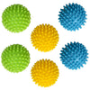Dryer Balls Laundry Anti Static - 6 Pack Reusable Plastic Clothes Drying And Fluffing Fabric Softener Balls 3 Inches Assorted Co