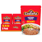 La Costeña Refried Pinto Beans, Microwaveable Pouch, 15.16 Oz, Pack of 8, Pinto Color
