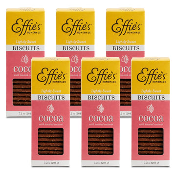 Effie'S Homemade Biscuits - Cocoa - 6 Pack