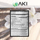 Aki Vanilla Extract Powder From Authentic Beans For Delicious Flavoring, Cooking, Baking, Drinks, Tea, Coffee, Smoothies, Cocktails - Sugar-Free &  -Free (454G/1Lb)