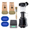 Fresh Roast Coffee Roaster Bundle SR540, Glass Extension Tube, Pour Over DIgital Scale, (2lbs) Sample Pack of Green Beans, (2-Pa