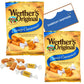 Werthers' Original | Chewy Caramels | Individually Wrapped Candies, 2 Pack -2.4 Oz | Sameday Shippers Card Included