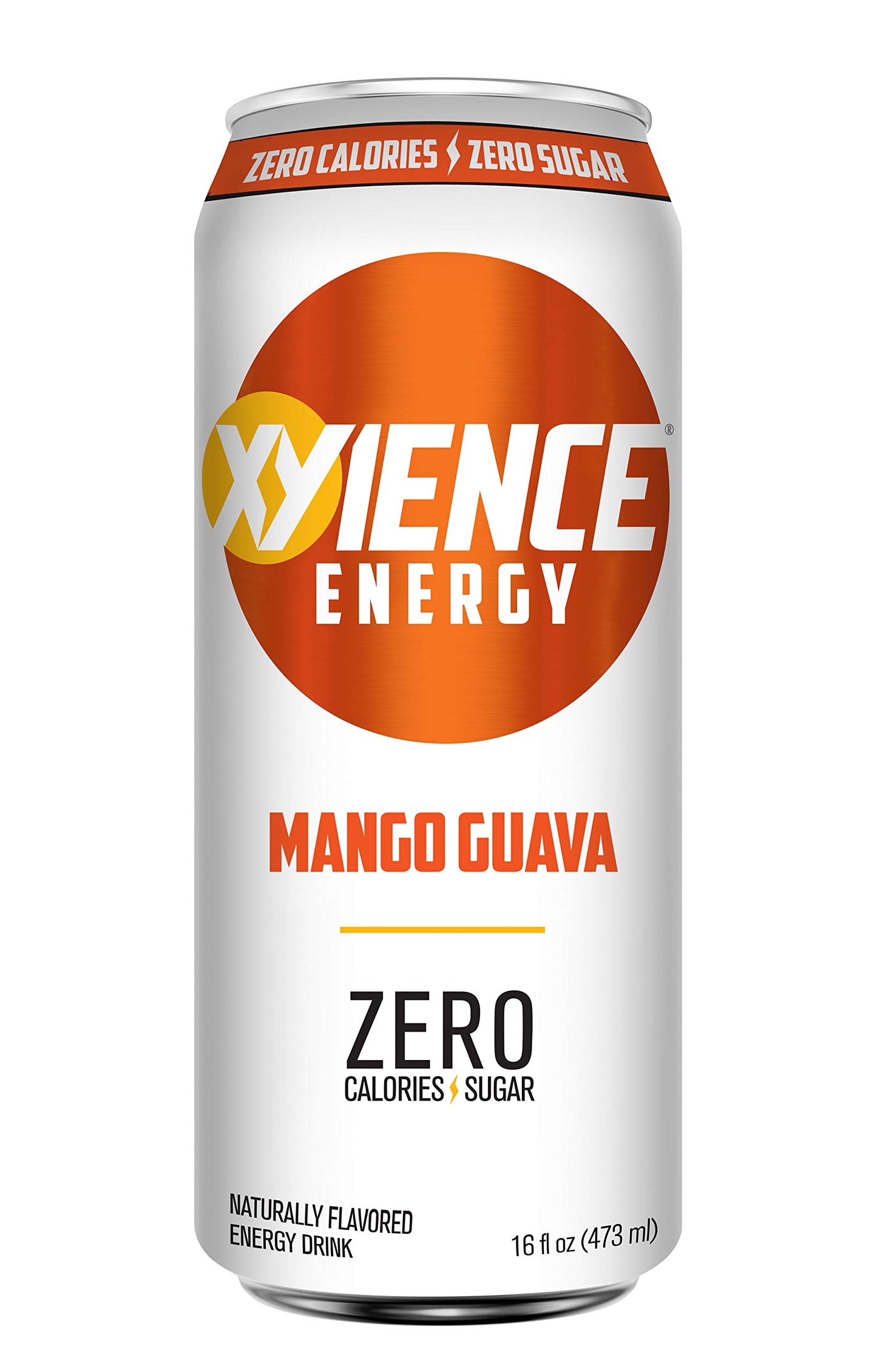 Xyience Energy Drink | Mango Guava | Sugar Free | Zero Calories | Natural Flavors | Vitamin Fortified  16 Fl Oz (Pack Of 12)