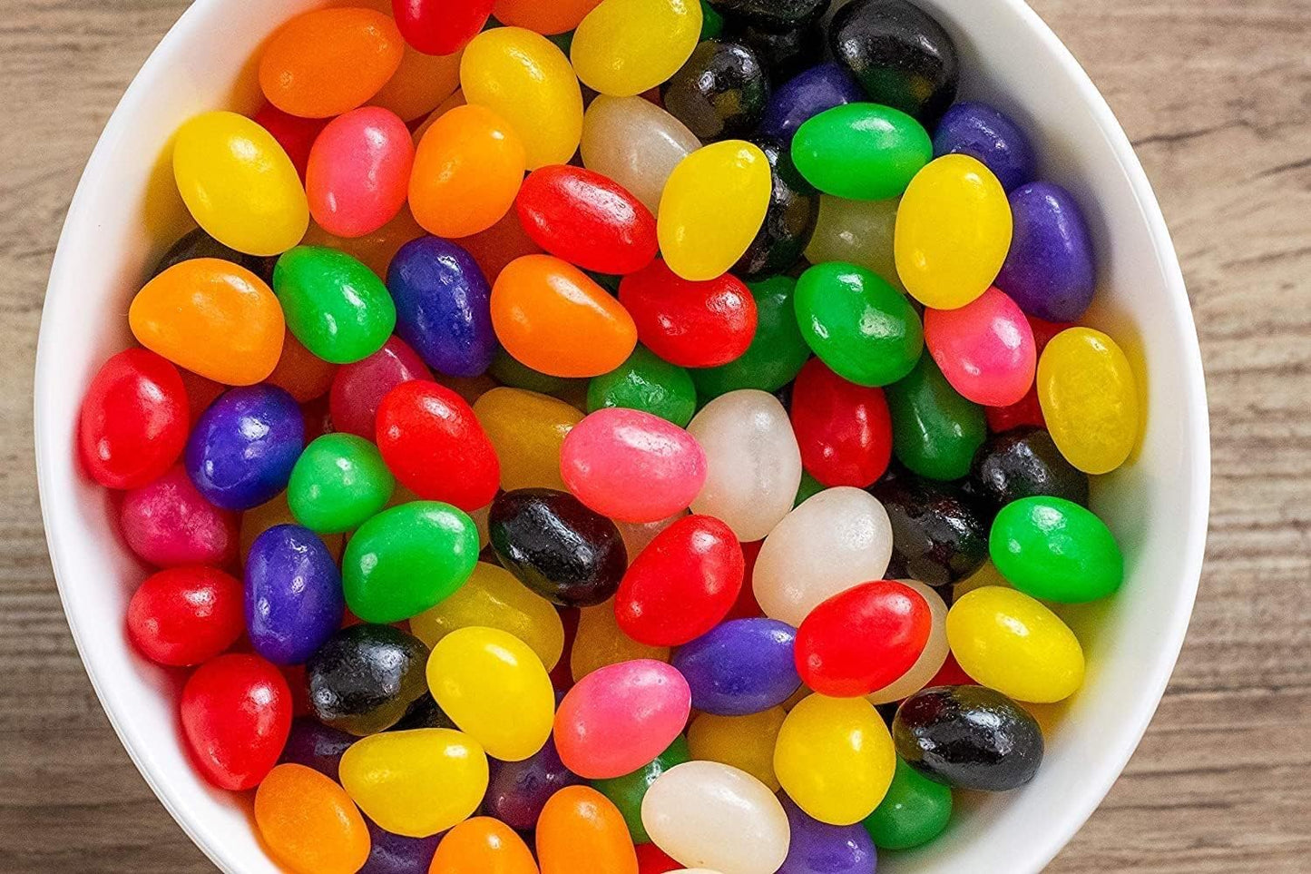 Yummy Chew Brachs Jelly Beans Candy Assortment - 2 Pounds Bulk for Classroom, Office, and Party Favors