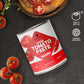 Dependable Foods Tomato Paste - 6.94 Lbs., 111 Oz.- Extra Heavy Pizza Sauce With Basil - Authentic California Vine To Bottle Ble