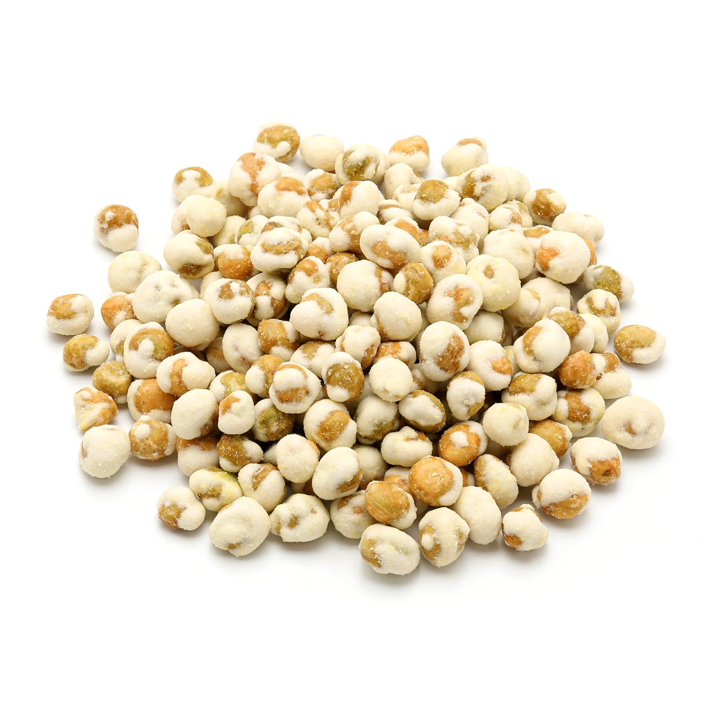 NUTS U.S. Wasabi Coated Natural Green Peas, 100% Natural, Crunchy & Spicy, 1 LB, Resealable Bag