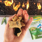 Seasnax Chomperz Crunchy Seaweed Chips, Jalapeno, 1 Ounce (Pack Of 8)
