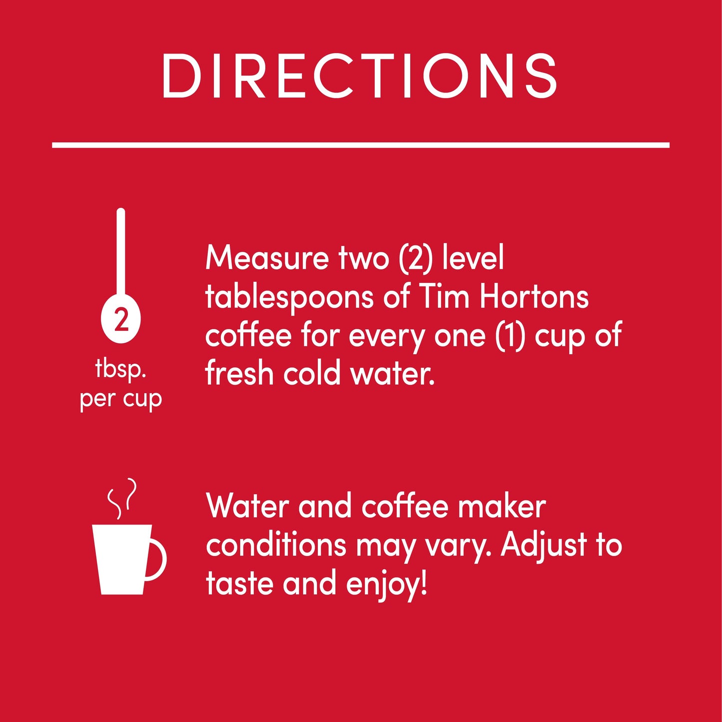 Tim Hortons Original Blend 100% Arabica Ground Coffee Can  30 Ounces