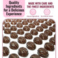 Konti Bonjour Dessert Cherry Flavor Cookies For Any Celebration- Indulge In Gourmet Dessert With Rich Caramel For A Mouthwaterin