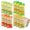 Chimes Ginger Chews Variety Pack of 12 Bundle - 3 of each flavor (Original, Mango, Lemon, Orange) 18 oz total Low Calorie Vegan 