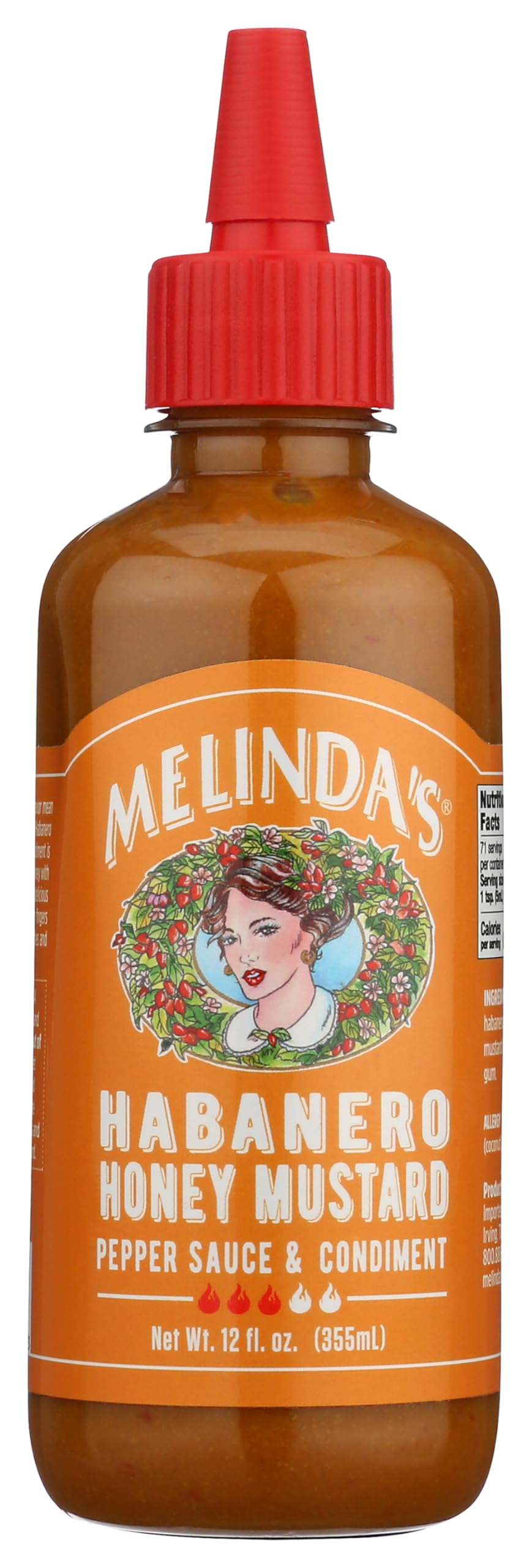 Melindas Hab Hny Mustard (6X12.00)