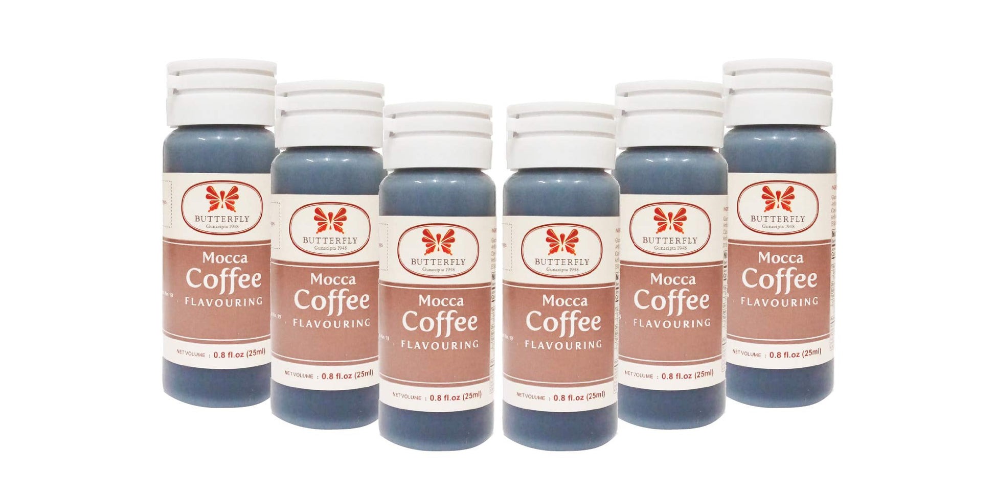 Butterfly Flavoring Extract Paste, 25 Ml (Coffee Mocca, Pack Of 6)