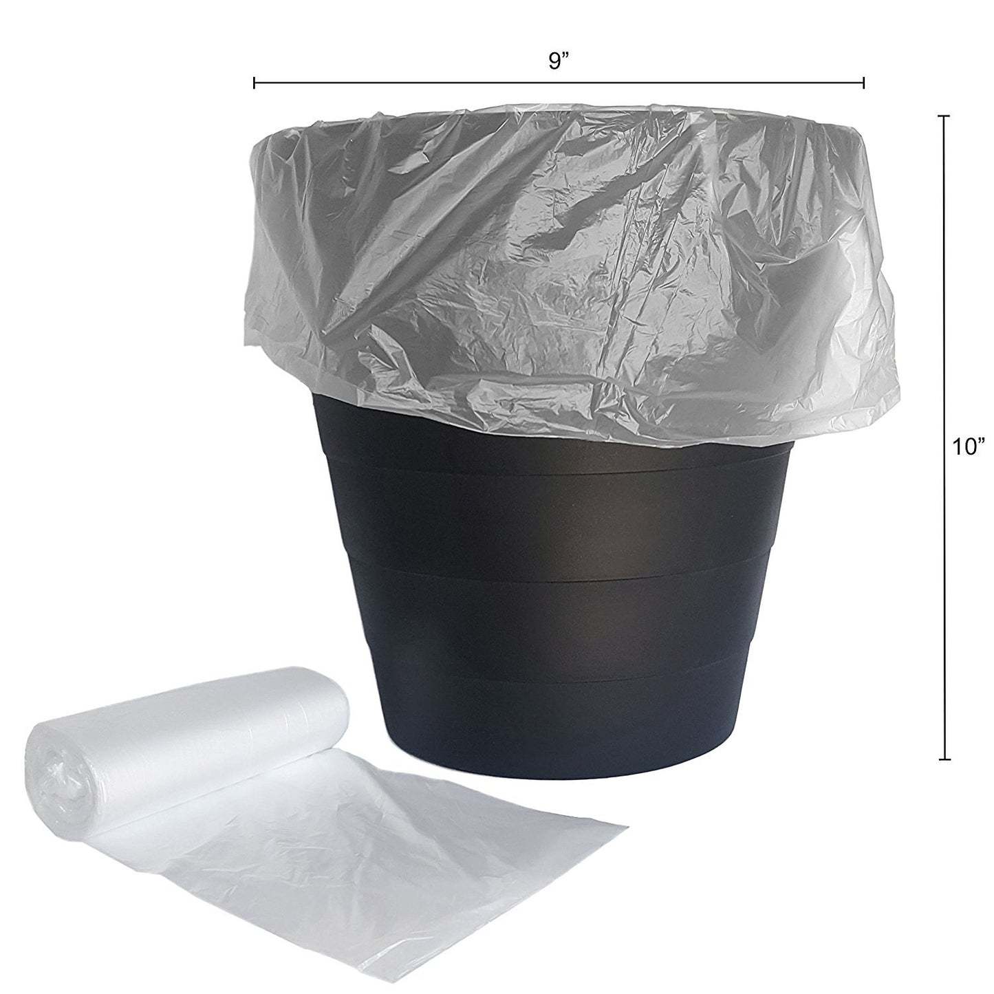 4 Gallon Light Duty Wastebasket Trash Bags (250, 4 Gallon (Fits 3.5 Gallon And Smaller Cans))