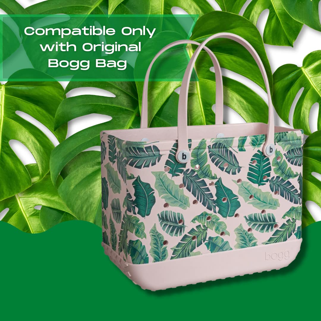 Freshe Boglets - Decorative Bogg Bag Alphabet Lettering - Personalize Your Bag With 3D Printed Alphabet Letters (P, Small)