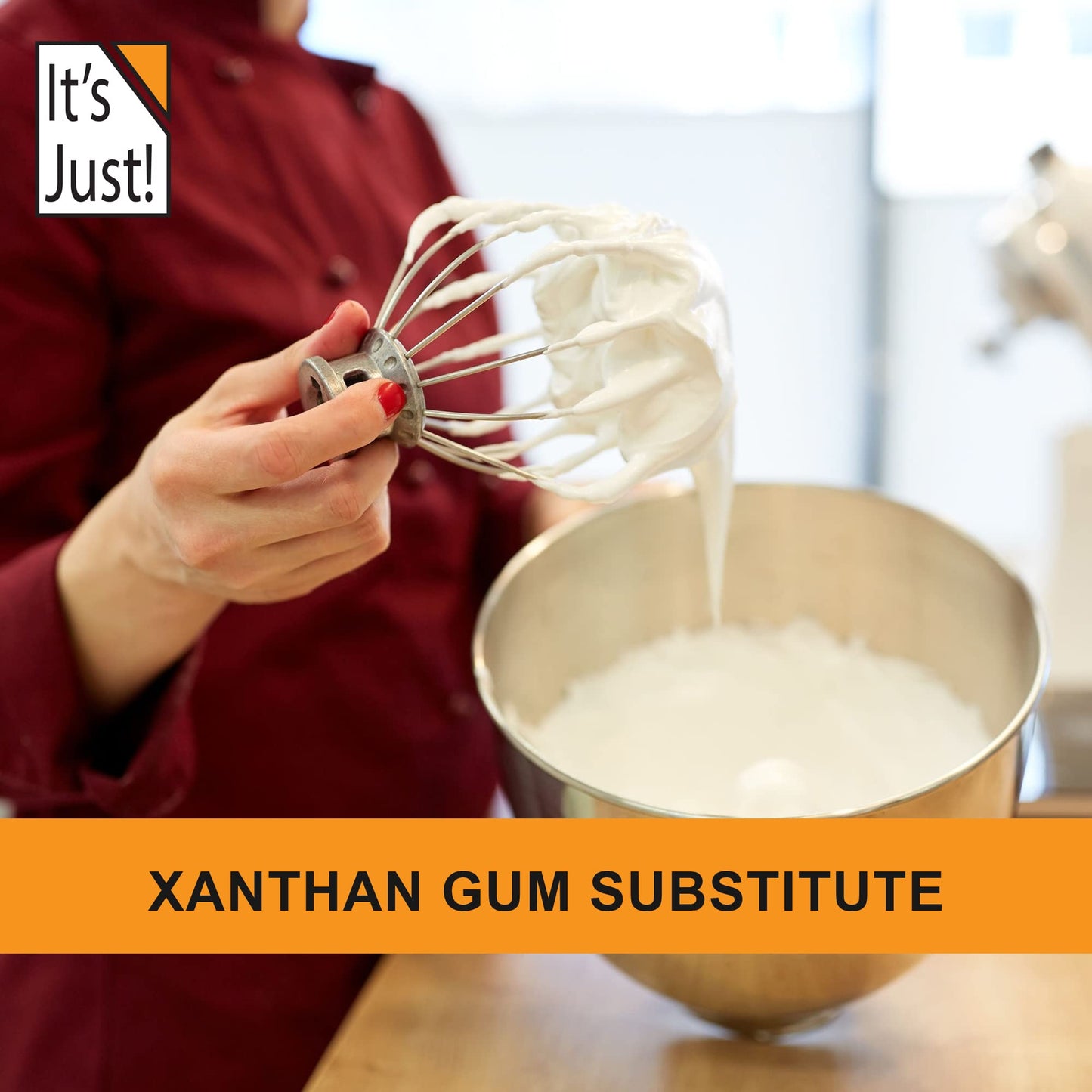 It'S Just - Guar Gum, Thickens Cold Items, Keto Baking, Gluten-Free, Substitute Xanthan Gum, 8Oz