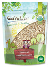 Food to Live Organic Rolled Oats, 3 Pounds - Old-Fashioned, 100% Whole Grain, Non-GMO, Raw, Kosher, Bulk Oats. Perfect for Morni