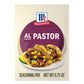 McCormick Seasoning Mix  Al Pastor  Smoky  Tangy & Savory Al Pastor for Tacos  Rice Bowls & Burritos  Ready to Serve In 20 Minutes  0.75 oz (Pack of 12)