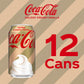 Coca-Cola Holiday Creamy Vanilla Fridge Pack Cans  12 fl oz  12 Pack