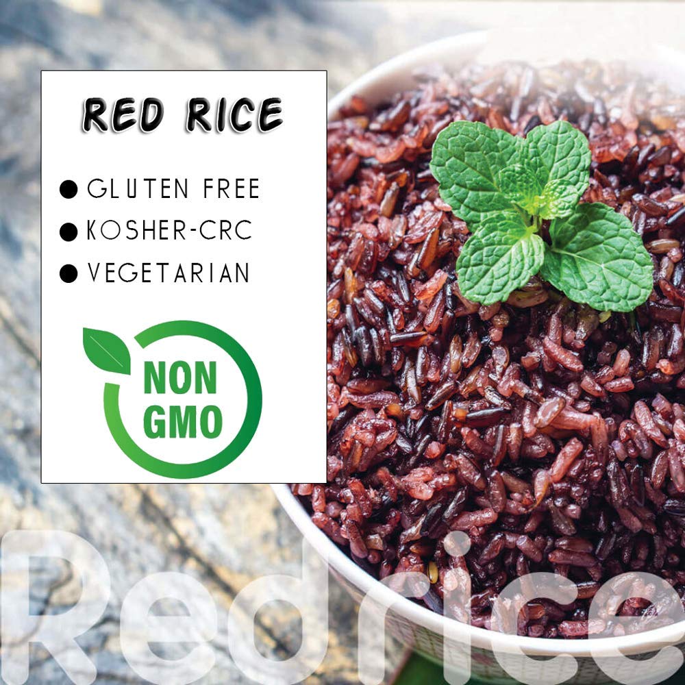 Golden Crown Naturally Aged Aromatic Premium Red Rice, Deliciously Tasty Red Asian Salad, Gmo + Gluten Free Verified Halal And K