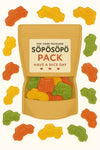 Söpösöpö Scandinavian Treat Pack – Mini Classic Car Fruit Gummies – 150G Nordic Candy Bag – Colorful Car-Shaped Sweets – Made In Finland Soposopo Pack