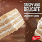 Bauducco Vanilla Wafer Cookies - Sugar Free Delicious & Crispy Wafers- 0G Of Added Sugar - 3 Creamy Layers - Great For Snacks & Dessert - No Artificial Flavors, 5Oz (Pack Of 1)