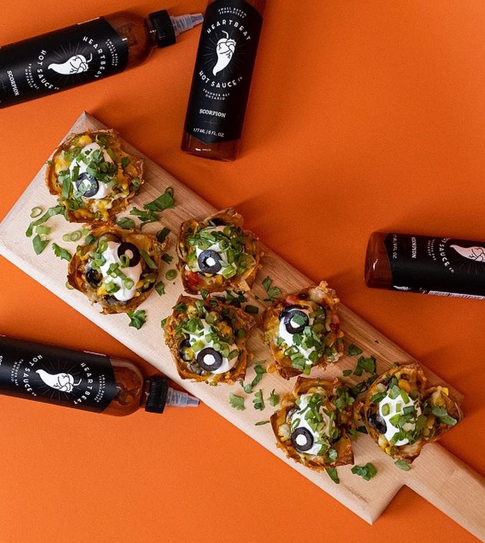 Heartbeat Hot Sauce Co. - Scorpion Hot Sauce, 6 Oz. - Small Batch & Handmade, Vegan, Gluten Free, Preservative Free, Featured On Hot Ones