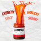 Zindrew Chili Crunchy Garlic Chili Oil X Batch. Premium Spicy, Savory, Umami Gourmet All-Purpose Hot Chili Crisp Sauce (Og Batch