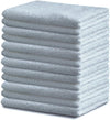 Towels N More 24 White Cleaning Towels For Kitchen, 16X19 Bar Mop Dish Towels - 30Oz Commercial Grade Cotton Absorbent Reusable 