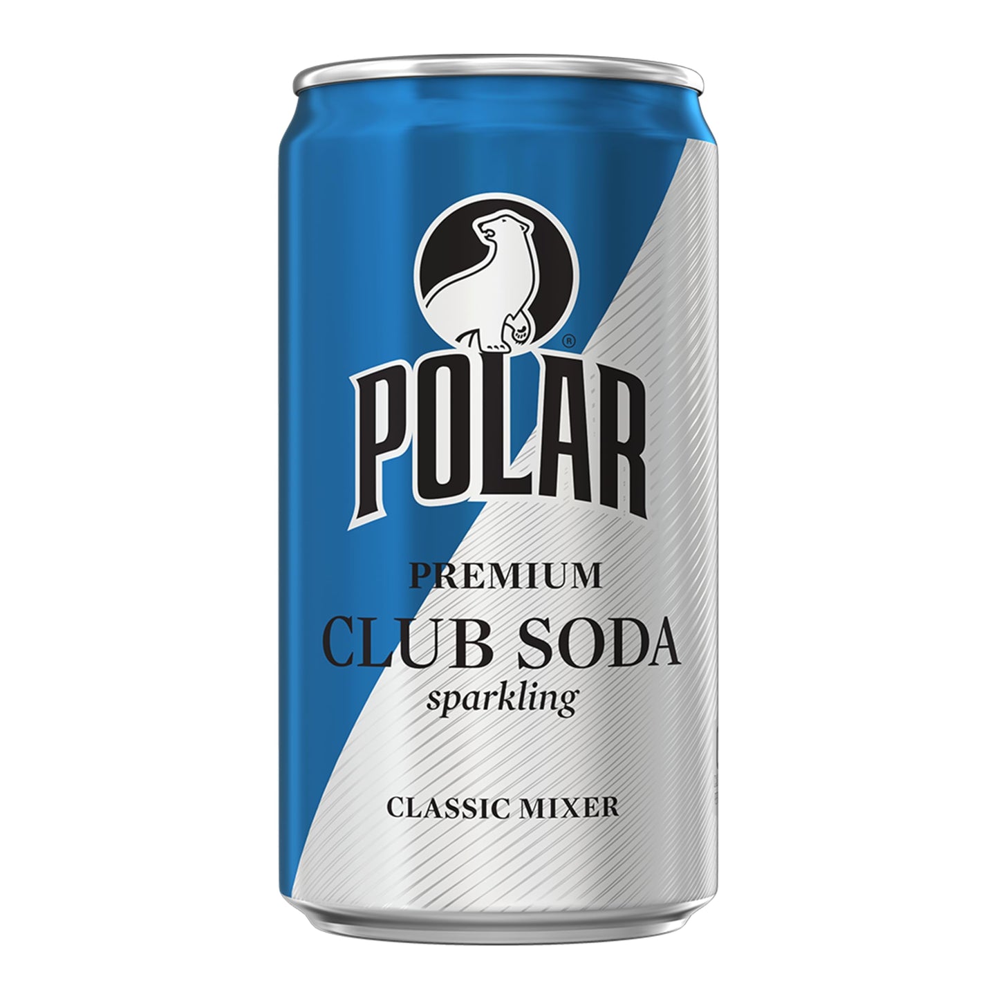POLAR Club Soda - Carbonated Beverage - 7.5oz Can