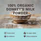 Donkey Queen Milk Powder  180g  100% Organic and Sweet Taste Without Added Sugar  Vitamins  Minerals  Immune Booster  Freeze-Dried  No Preservatives  No Additives