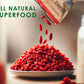 Nutrient Elements Organic Raw Goji Berries 1/2 LB - USDA Certified Superfood, Extra Large Non-GMO, Resealable Bag, Free Recipes E-Book