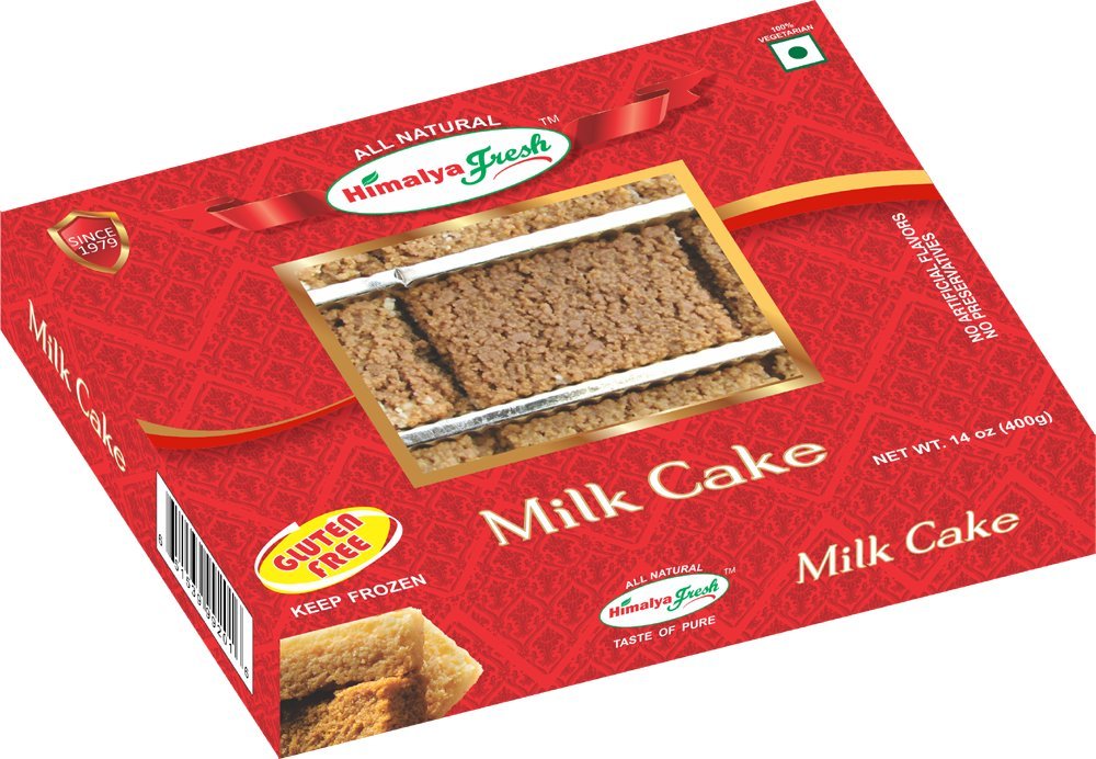 Himalya Fresh Milk Cake - Premium Sweet Made with Grass Fed Buffalo Milk - 14 oz