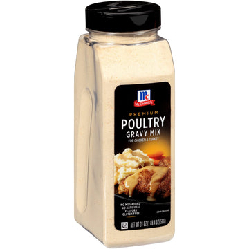 McCormick Premium Poultry Gravy Mix, 20 oz, 1.25 lb Pack, Model 052100734620