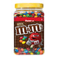 M&MS Milk Candies Jar, Chocolate, 62 oz