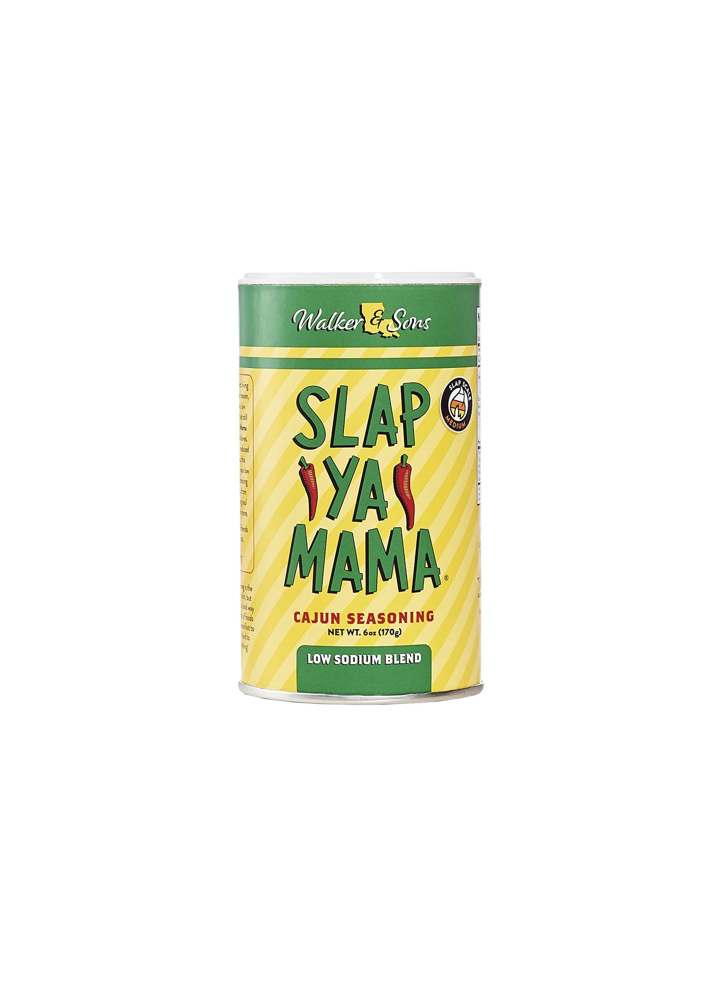 SUPOOBE Slap Ya Mama Cajun Seasoning Variety Pack - 4 Piece Assortment (Original, Hot, White Pepper, Low Sodium)