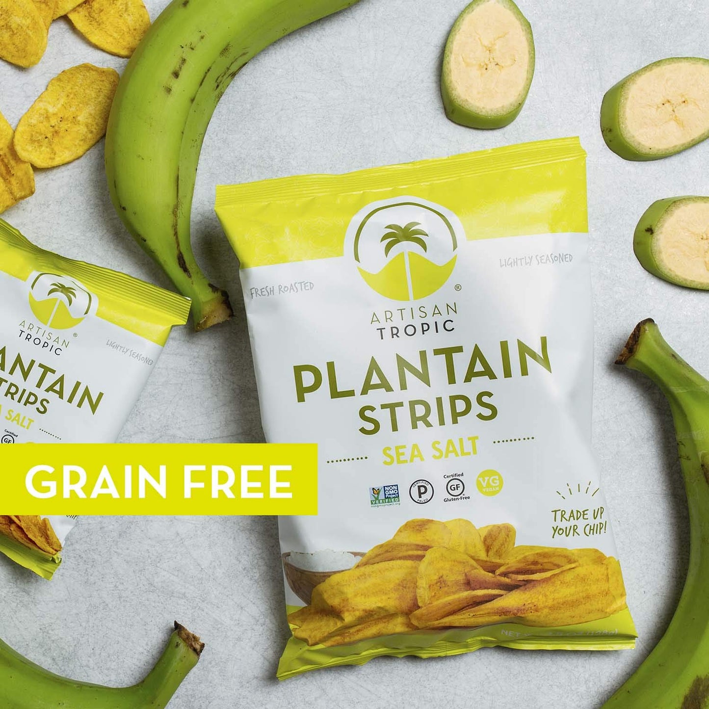 ARTISAN TROPIC Sea Salt Plantain Chips, 4.5 OZ