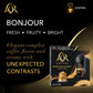 LOR Coffee Pods  30 Capsules Bonjour Light Roast Blend  Single Cup Aluminum Coffee Capsules limited availabilityly Compatible with the LOR BARISTA System