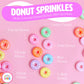 Sprinklemania Donut Sprinkles for Cupcakes - Rainbow Color - 3.5 oz Packaging
