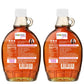 Wholesome Yum Zero Sugar Maple Syrup (Keto Maple Syrup) With Monk Fruit & Allulose - Natural Sugar Free Pancake Syrup - Non GMO  Low Carb  Gluten Free  Vegan  No Aftertaste (12 fl oz  2 Pack)