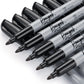 Lazgol Permanent Markers Bulk, 32 Pack Black Permanent Marker Set, Fine Tip, Waterproof Markers, Premium Smear Proof Pens, Water