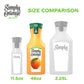 Simply Orange High Pulp Orange Juice Bottle, 46 fl oz