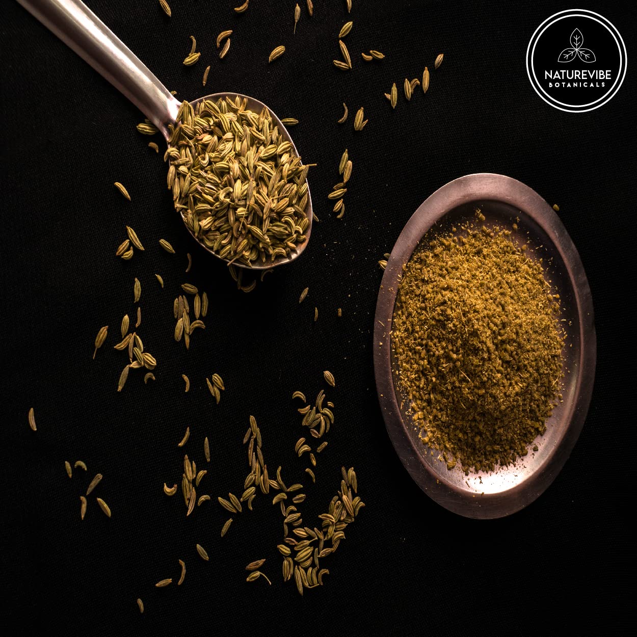 Naturevibe Botanicals Fennel Seed Ground Powder 5Lb | Foeniculum Vulgare | Indian Spice | [Packaging May Vary]