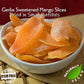 Gerbs Dried Mango Slices 14 Oz. Sweet | Freshly Dehydrated Resealable Bulk Bag | Top Food Allergy Free | Sulfur Dioxide Free | D
