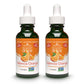 SweetLeaf Stevia Sweet Drops Valencia Orange - Liquid Stevia Drops Sweetener, Zero Calorie, Non-GMO Flavored Stevia Liquid Sugar Substitute for Sugar-Free Sodas, Mixed Drinks, Iced Tea, 2 Fl Oz (Pack of 2)