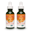 SweetLeaf Stevia Sweet Drops Valencia Orange - Liquid Stevia Drops Sweetener, Zero Calorie, Non-GMO Flavored Stevia Liquid Sugar Substitute for Sugar-Free Sodas, Mixed Drinks, Iced Tea, 2 Fl Oz (Pack of 2)