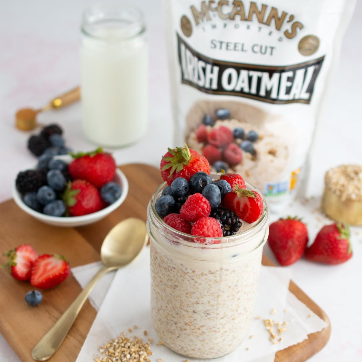 Mccann'S Irish Oatmeal, Traditional Steel Cut Oats, 28 Ounce Bag