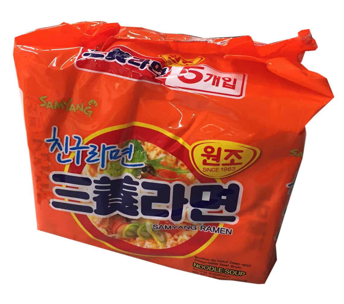 Samyang Korean Ramen Family Pack (Original, 1 Bundle)