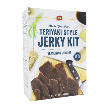 PS Seasoning Jerky Seasoning and Cure Kit (Teriyaki) - Grand Champion American Association of Meat Processors Award - Wild Game 