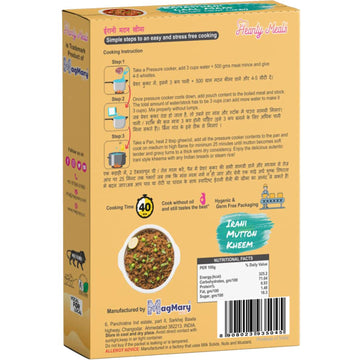 Hearty Meals Instant Irani Mutton Kheema/Keema Cooking Mix, Pack Of 5 (70G Each) | Irani Style Gravy Masala Mix | Ready To Cook